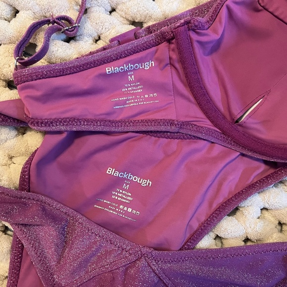 Blackbough Purple Shimmer Bikini Set - Picture 3 of 3